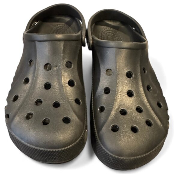 Black Crocs – Men’s Size 12 – Excellent Condition Fun Cutout - Picture 3 of 7